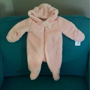 Carter’s newborn girl winter coverall